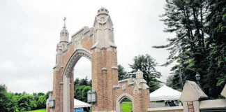 
			
				                                Misericordia University’s historic arch is seen in a file photo. Citing ongoing challenges for students in accessing standardized SAT and ACT exams, Misericordia University announced it will conduct admission reviews as ‘test optional’ for first-year students entering all academic programs this fall.
                                 Times Leader file photo

			
		