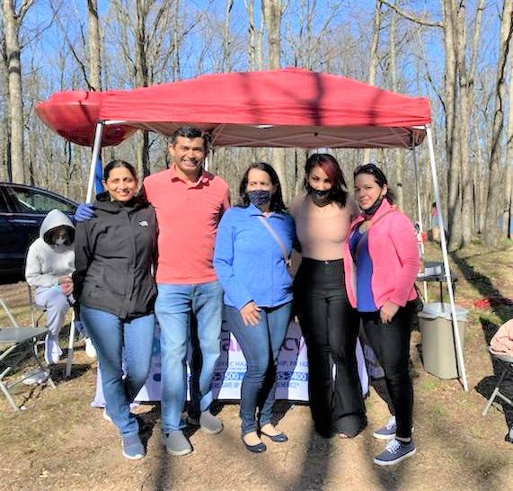 126926477_web1_patel.jpeg
Pharmacy owner Harshil Patel, second from left, organized a team to administer the COVID-19 vaccine at a recent spring fling festival at Community Park in Hazle Township, although he only had 10 takers. Assisting him, from left, were pharmacy technicians Pratiksha Patel, Ingrid Mejia, Yesenia Torres and volunteer Denny Caraballo.
Submitted photo