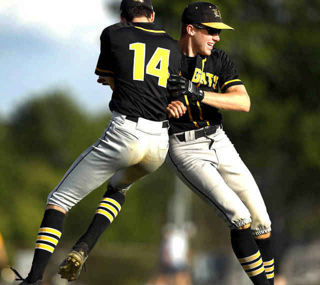127071492_web1_ll_sp1_faa
Lake-Lehmans Cole Morio (14) and Max Paczewski celebrate the 5-0 win over Scranton Prep in the District 2 Class 3A championship game Tuesday.
Fred Adams | For Times Leader