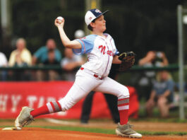 
			
				                                Mark Coach started for Back Mountain National with Logan Hornak taking over in the fifth.
                                 Fred Adams | For Times Leader

			
		