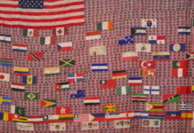 
			
				                                The 9/11 Memorial Flag includes nearly 3,000 small American flags representing each of the victims of the attacks on the World Trade Center, the Pentagon and Flight 93 and flags from each of the first responder organizations that participated in the rescue and recovery.
                                 Jennifer Learn-Andes | Times Leader

			
		