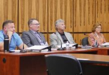 
			
				                                Thick binders containing the proposed 2026 Luzerne County budget sit before council members during Tuesday’s meeting, when the administration’s recommended spending plan was formally presented. From left are four of the 11 council members: Jimmy Sabatino, Greg Wolovich, Chris Perry and Patty Krushnowski.
                                 Jennifer Learn-Andes | Times Leader

			
		