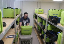 
			
				                                Among numerous tasks last week, Luzerne County Election Director Emily Cook prepared electronic poll books for delivery to Tuesday’s general election polling places. The books are stored in the county’s Penn Place Building in downtown Wilkes-Barre.
                                 Jennifer Learn-Andes | Times Leader

			
		