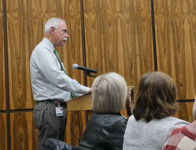 <p>Dr. Michael Tedesco told Luzerne County Council this community ‘needs Wilkes-Barre General Hospital.’</p>
<p>Jennifer Learn-Andes | Times Leader</p>