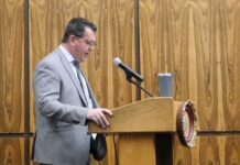 
			
				                                Luzerne County District Attorney Sam Sanguedolce presents his proposed 2026 budget request to council during this week’s work session.
                                 Jennifer Learn-Andes | Times Leader

			
		