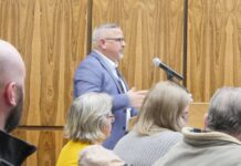 
			
				                                Luzerne County Correctional Services Division Head James Wilbur, at the podium, highlighted inmate medical needs as a pressing challenge during his recent 2026 budget presentation to County Council.
                                 Jennifer Learn-Andes | Times Leader

			
		