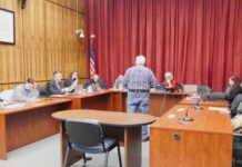 Luzerne County still awaiting final determination on missing mail ballot drop box photos
Luzerne County Controller Walter Griffith approaches the county Election Board to speak during public comment Wednesday due to an issue with the microphones that the county administration is addressing.
Jennifer Learn-Andes | Times Leader