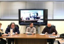 
			
				                                Luzerne Countys five-member Retirement Board, which oversees the employee pension fund, met Wednesday in the countys Penn Place Building in Wilkes-Barre. The board members, from left: Budget Finance Division Head Mary Roselle, county Manager Romilda Crocamo, County Council members John Lombardo (board chair) and Chris Belles (board vice chair), and county Chief Deputy Sheriff Eugene Gurnari, the employee/retiree representative.
                                 Jennifer Learn-Andes | Times Leader

			
		