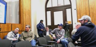 
			
				                                Citizens check out an on-screen report during Thursdays Luzerne Countys GIS, Planning and Zoning Department update regarding a proposed county zoning ordinance amendment regulating data centers.
                                 Jennifer Learn-Andes | Times Leader

			
		