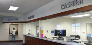 
			
				                                A man accesses services Monday at the new Luzerne County Domestic Relations office on Market Street in Kingston.
                                 Jennifer Learn-Andes | Times Leader

			
		