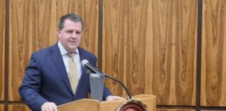 
			
				                                Luzerne County District Attorney Sam Sanguedolce prepares to deliver his annual report to County Council in the courthouse on Tuesday.
                                 Jennifer Learn-Andes | Times Leader

			
		
