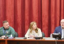 
			
				                                Luzerne County Councils new Correctional Services Committee held its first meeting Wednesday. The committee members, from left, are: Jimmy Sabatino; LeeAnn McDermott, committee vice chair; and Steve Coslett, committee chair.
                                 Jennifer Learn-Andes | Times Leader

			
		