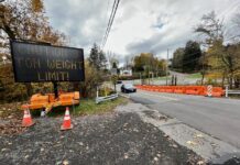 
			
				                                Luzerne County has started a project to replace the 106-year-old, county-owned Harris Hill Road Bridge over Toby Creek in Kingston Township, shown in 2023.
                                 Times Leader File Photo

			
		