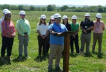 $12.5 million Wyoming Valley Airport project takes off
Luzerne County Council Chairman Jimmy Sabatino discusses a $12.5 million project at the county-owned Wyoming Valley Airport during Tuesdays groundbreaking.
Jennifer Learn-Andes | Times Leader