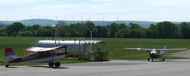 <p>Luzerne County officials held a groundbreaking Tuesday for a $12.5 million project at the county-owned Wyoming Valley Airport in Forty Fort and Wyoming, shown here.</p>
<p>Jennifer Learn-Andes | Times Leader</p>